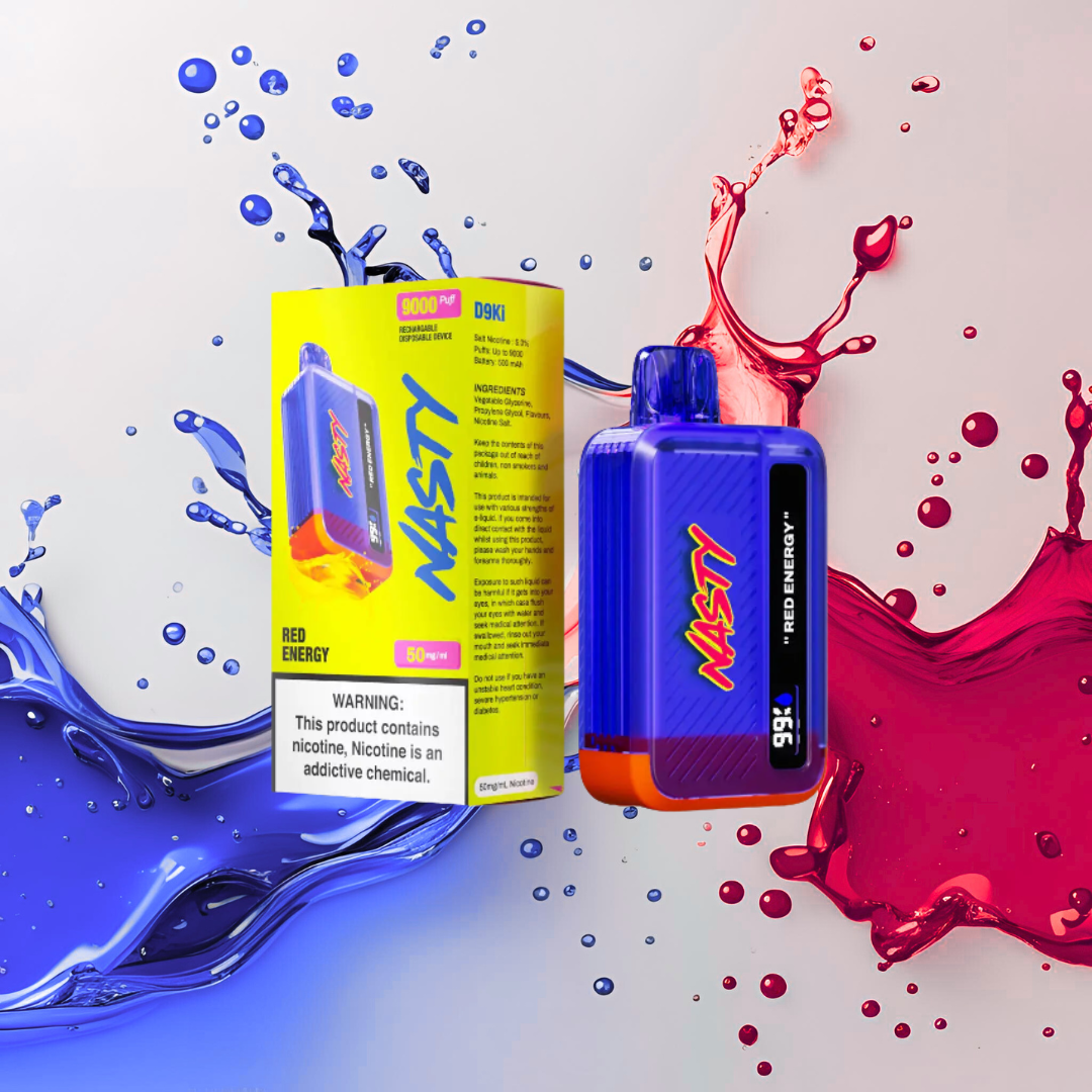 Nasty Red Energy 9000 puffs