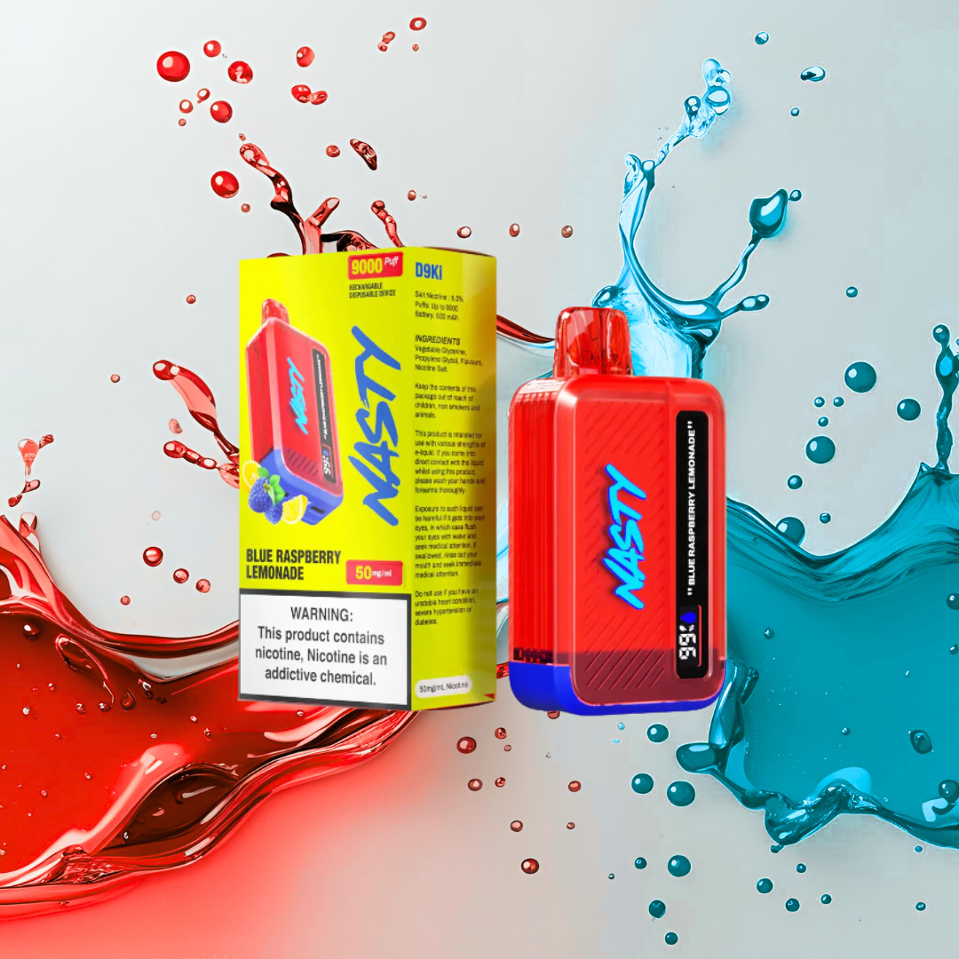 Nasty Blue Raspberry Lemonade  9000 puffs