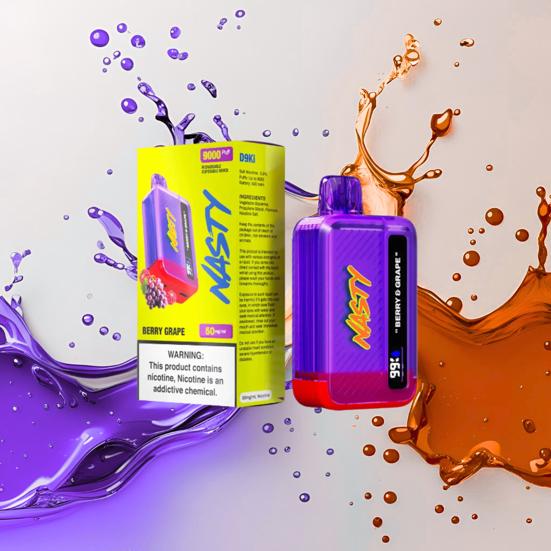 Nasty Berry Grape  9000 puffs