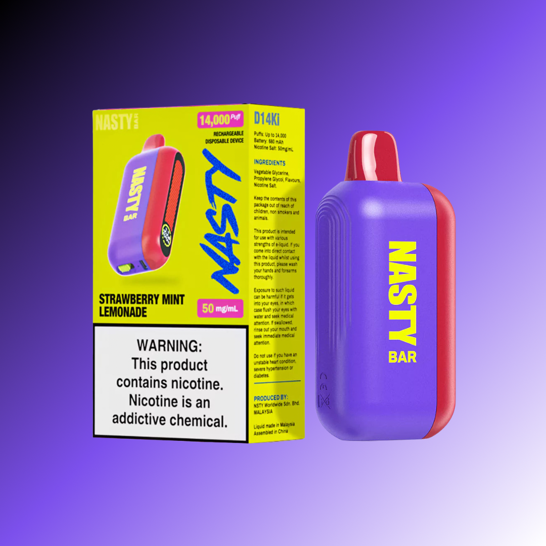 Nasty Strawberry Mint Lemonade 14000 puffs