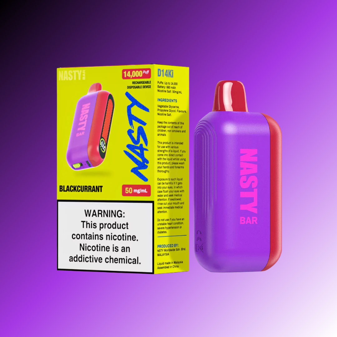 Nasty Blackcurrant 14000 puffs