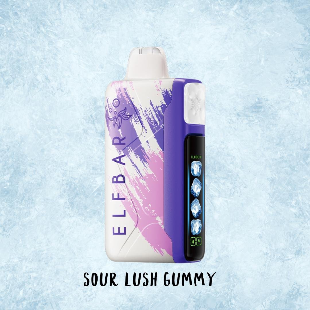 Elfbar Ice King Sour Lush Gummy 25000 puffs