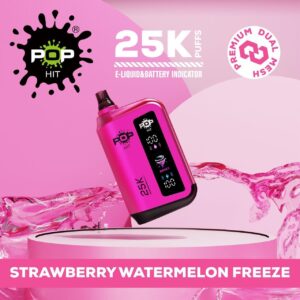 Pop Hit Strawberry Watermelon Freeze 25000 puffs