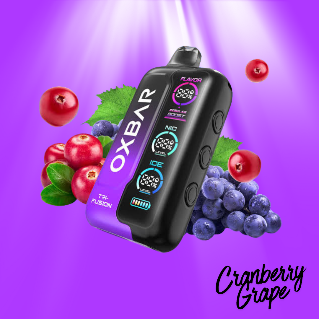 Oxbar Tri-Fusion Cranberry Grape 50000 puffs