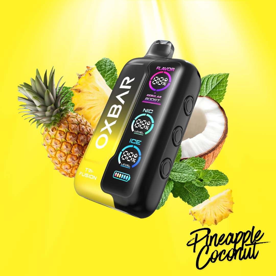 Oxbar Tri-Fusion Pineapple Coconut 50000 puffs