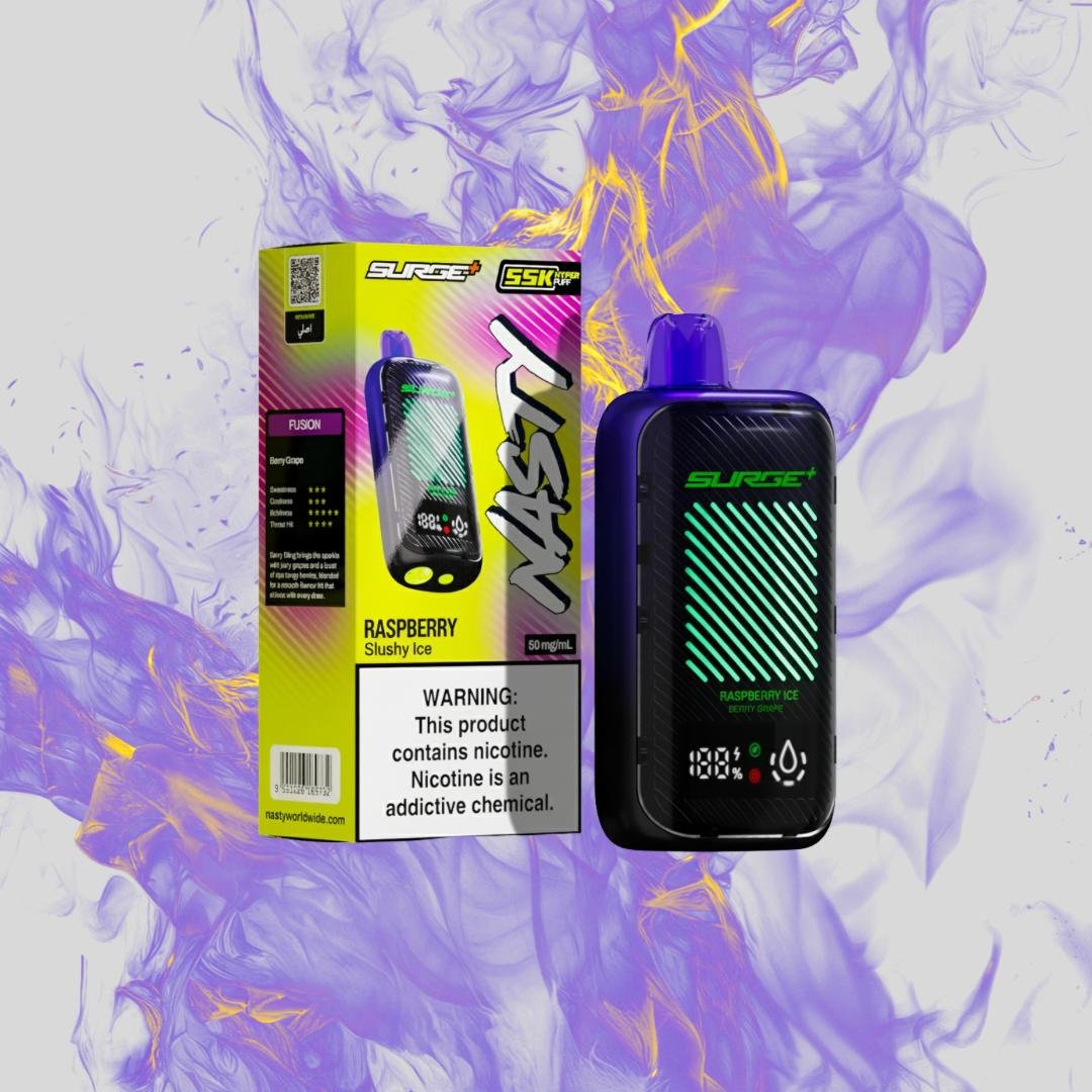 Nasty Surge Jozi Frost (Raspberry Slushy Ice) 55000 puffs