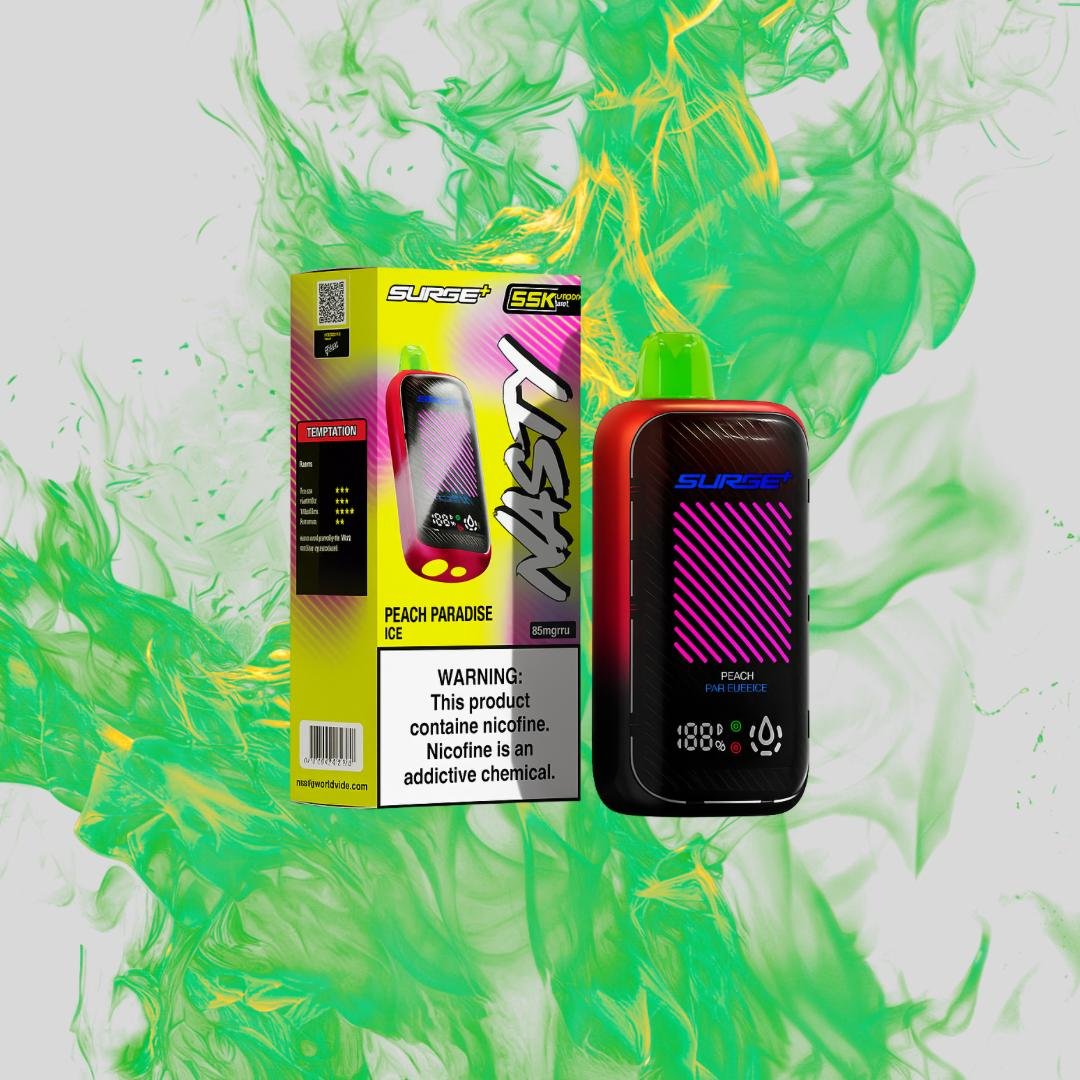 Nasty Surge Cape Sunset (Peach Paradise Ice) 55000 puffs