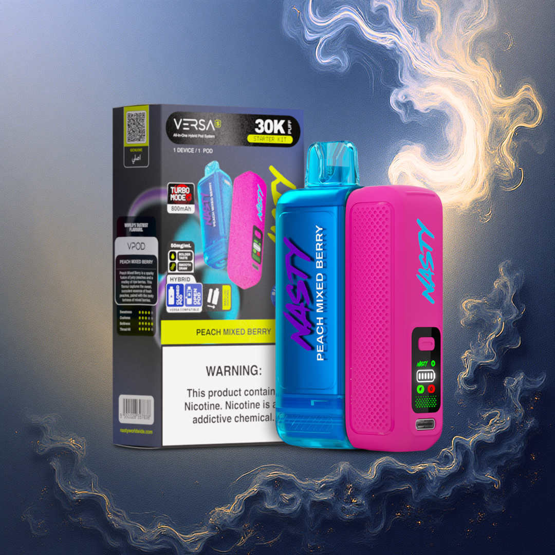 Nasty Versa Kit Peach Mixed Berry 30000 puffs