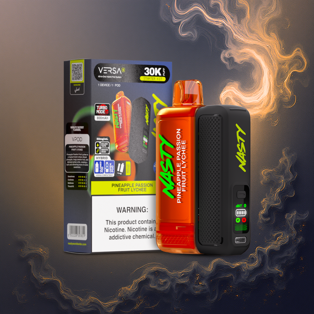 Nasty Versa Kit Pineapple Passion Fruit Lychee 30000 puffs
