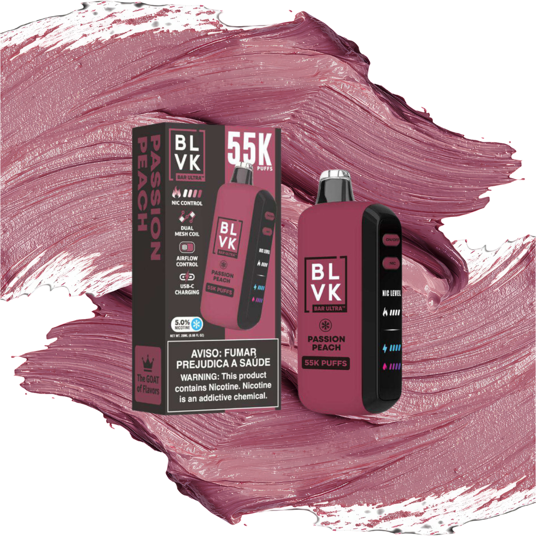 BLVK Ultra Passion Peach 55000 puffs