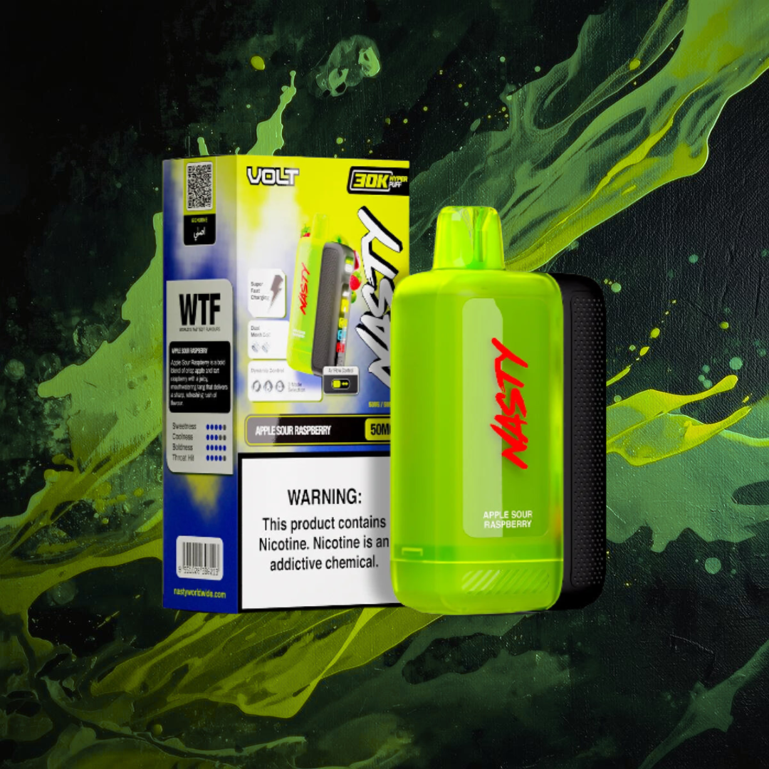 Nasty Volt Apple Sour Raspberry 30000 puffs