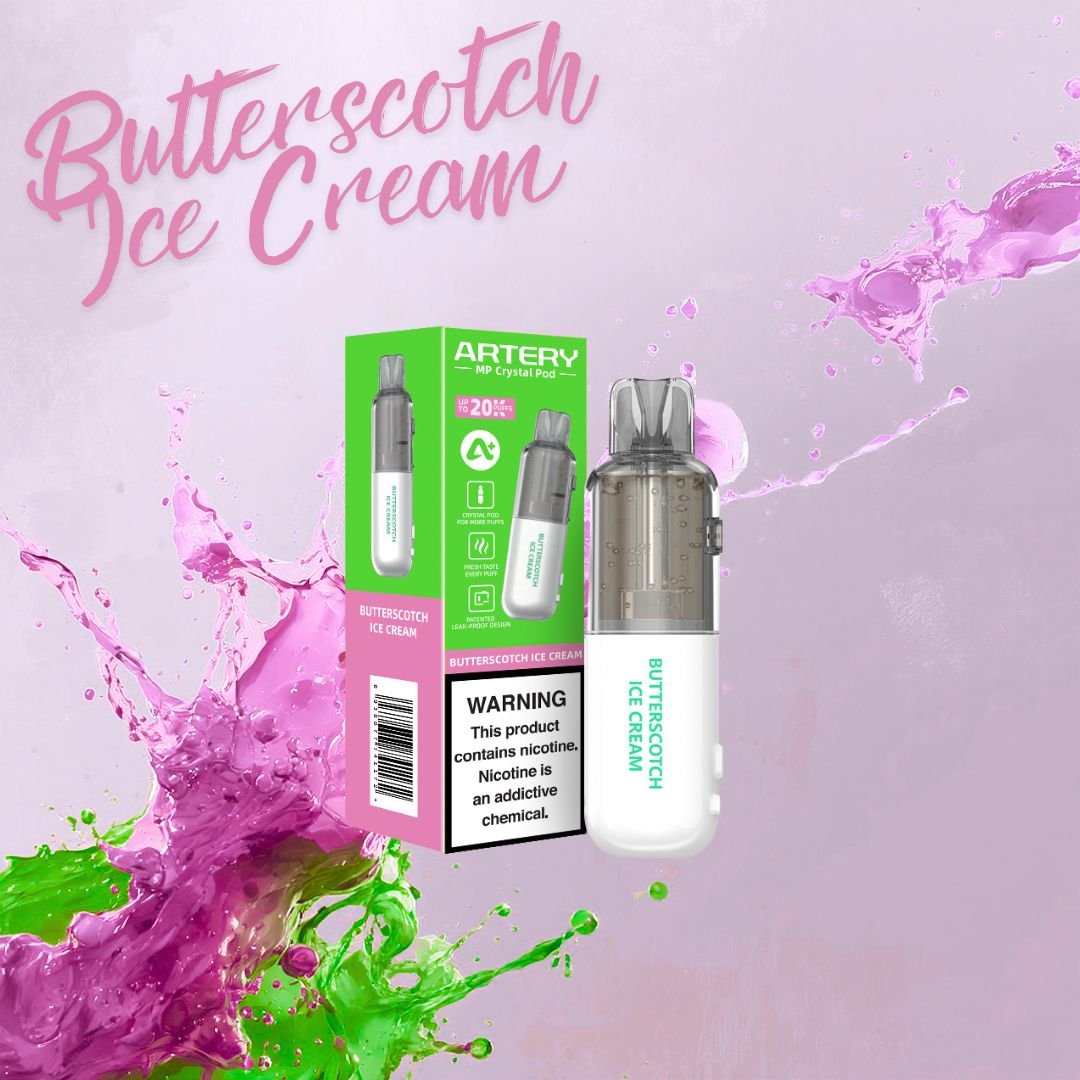 Artery Pod Series Clear Edition Butterscotch Ice Cream 20000 puffs