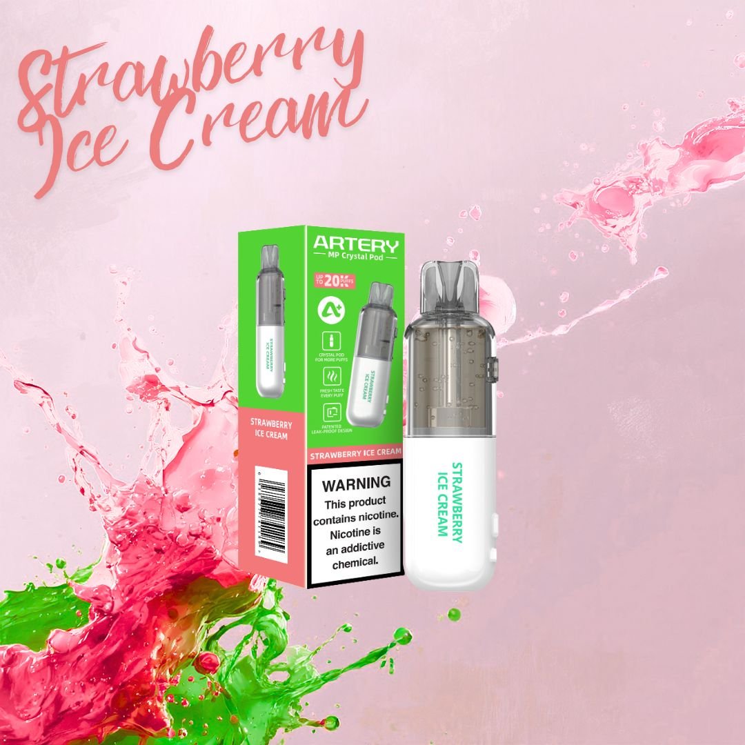 Artery Pod Series Clear Edition Strawberry Ice Cream 20000 puffs