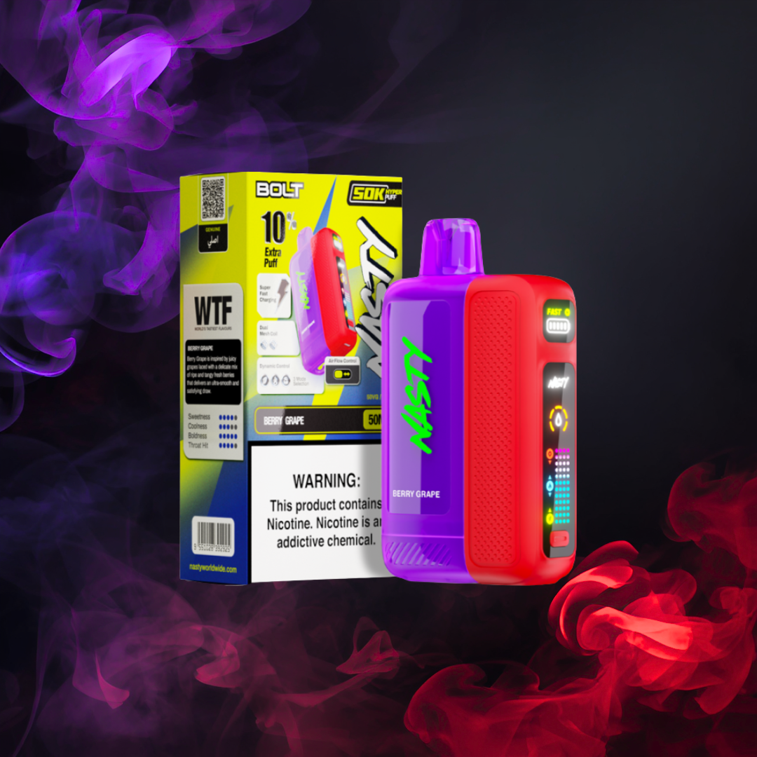 Nasty Bolt Berry Grape 50000 puffs