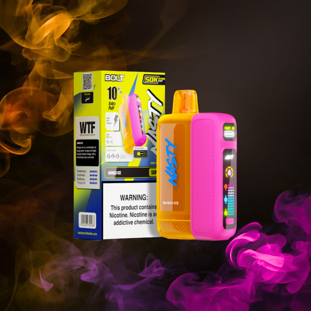 Nasty Bolt Mango Ice 50000 puffs