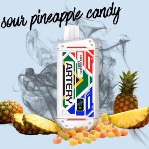 Artery Cs5 Sour Pineapple Candy 25000 puffs
