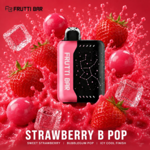 Fruttibar Strawberry B Pop 25000 puffs