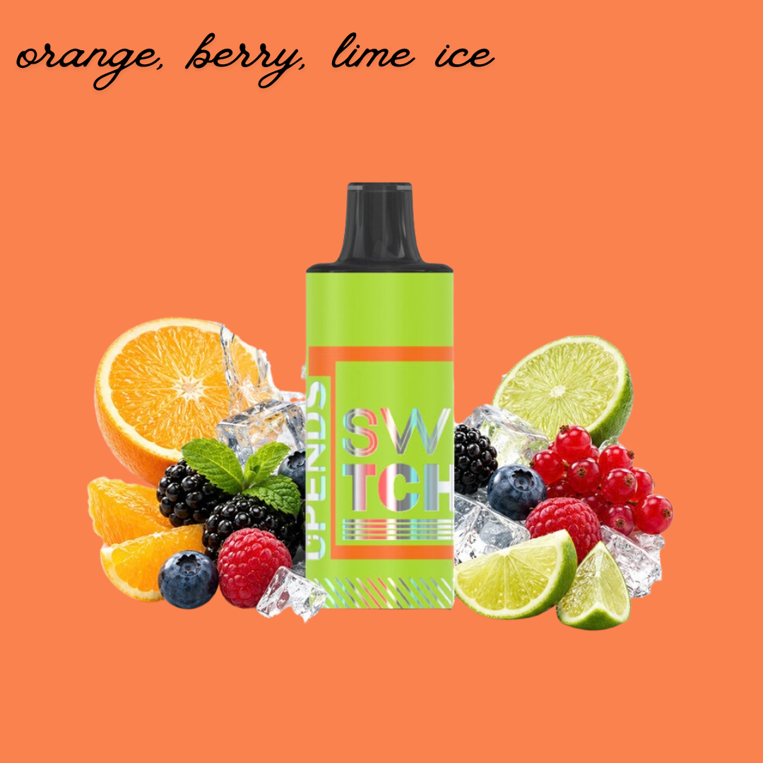 Upends Pod Orange Berry Lime 4500 puffs